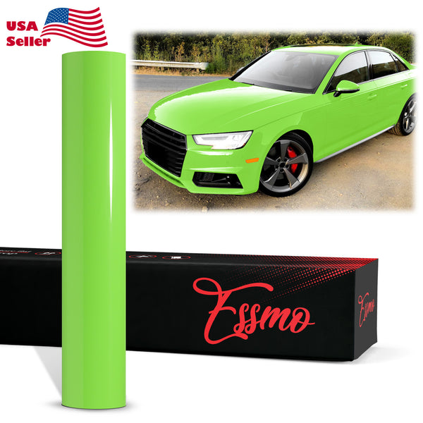 PET Super Gloss Viper Green Vinyl Wrap