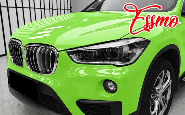 PET Super Gloss Viper Green Vinyl Wrap