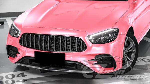 Super Gloss Metallic Petal Pink Vinyl Wrap