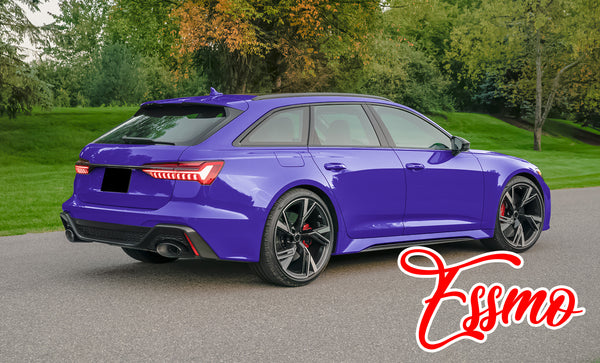 PET Super Gloss Purple Vinyl Wrap