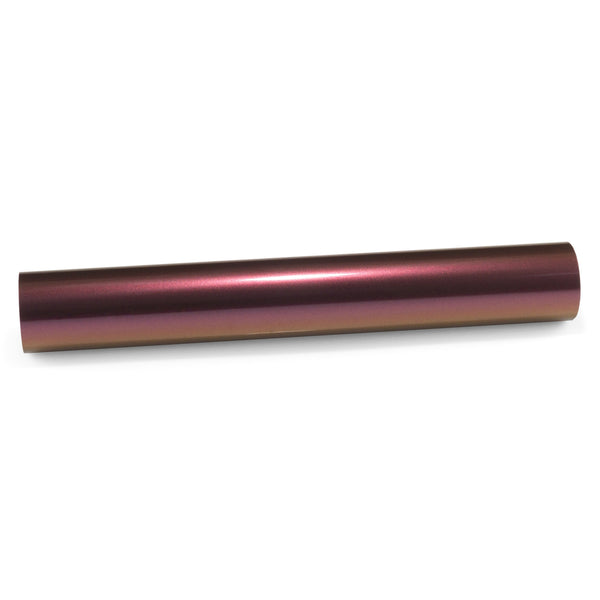 PET Super Gloss Metallic Burgundy Vinyl Wrap