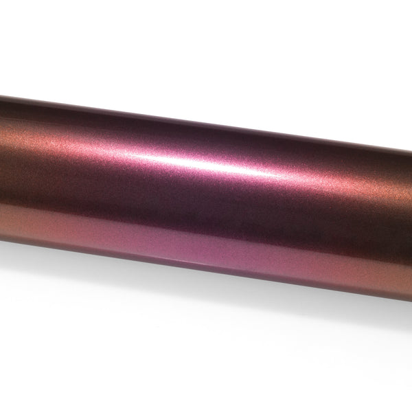 Super Gloss Metallic Burgundy Vinyl Wrap