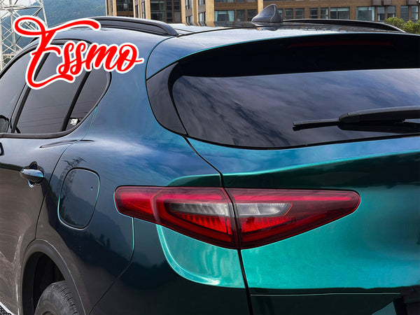 PET Super Gloss Metallic Royal Green Vinyl Wrap