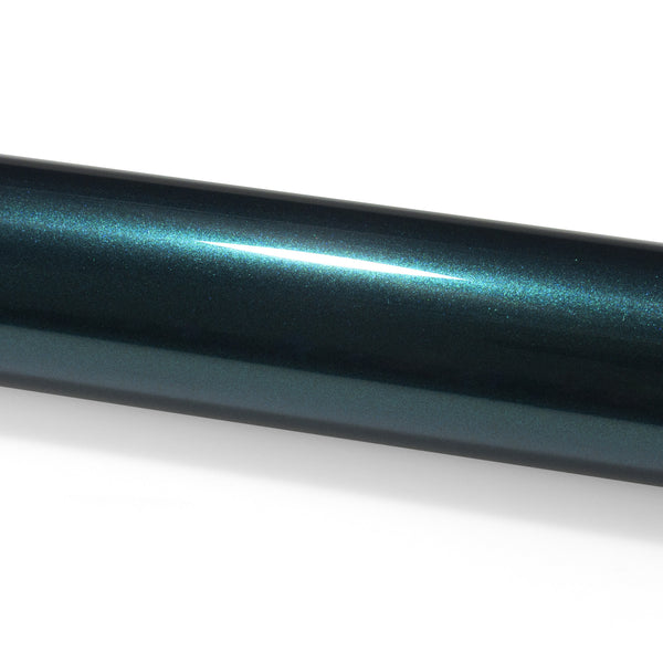 PET Super Gloss Metallic Royal Green Vinyl Wrap