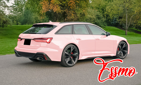 PET Super Gloss Rouge Pink Vinyl Wrap