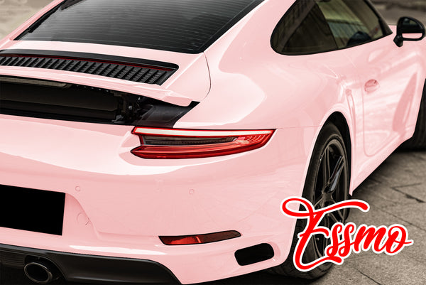 PET Super Gloss Rouge Pink Vinyl Wrap