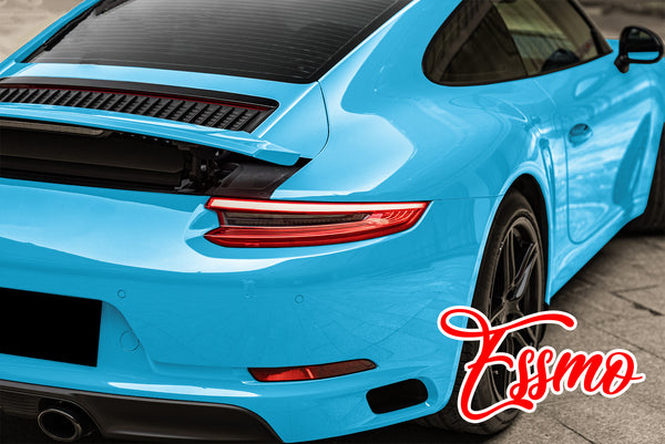 PET Super Gloss Miami Blue Vinyl Wrap