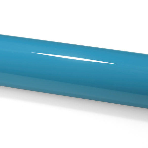 PET Super Gloss Miami Blue Vinyl Wrap