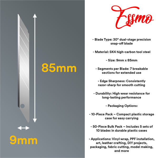 ESSMO 30 Degree Knife Vinyl & Wrap Precision Cutting Tool