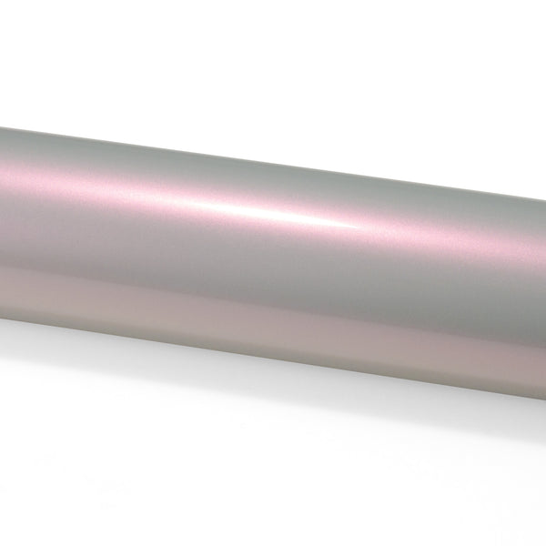 PET Space Candy Gloss Gray Red Vinyl Wrap