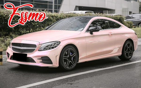 PET Space Candy Gloss Pink Purple Vinyl Wrap