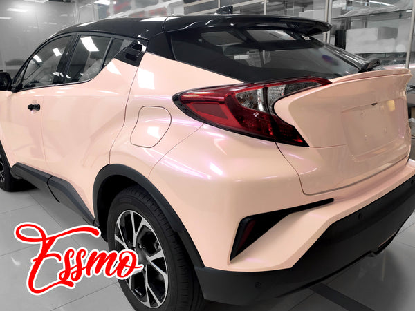 PET Space Candy Gloss Pink Purple Vinyl Wrap