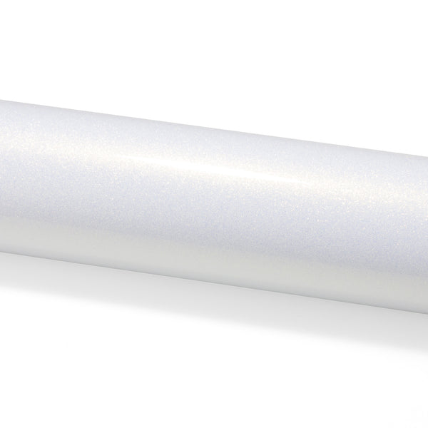 PET Galaxy Dust Gloss White Gold Color Shift Vinyl Wrap