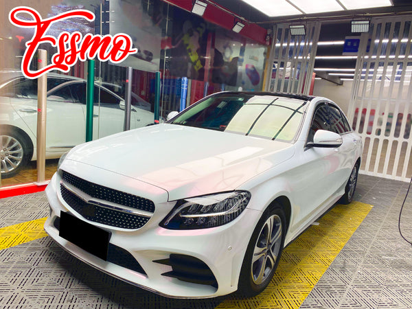 PET Galaxy Dust Gloss White Red Color Shift Vinyl Wrap