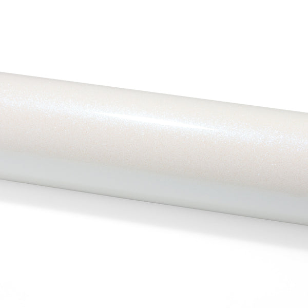 PET Galaxy Dust Gloss White Blue Color Shift Vinyl Wrap