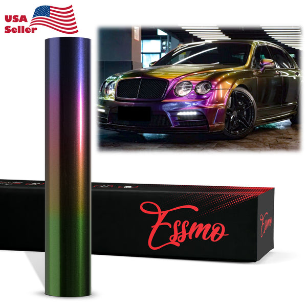 PET Galaxy Dust Gloss Celestial Unicorn Color Shift Vinyl Wrap