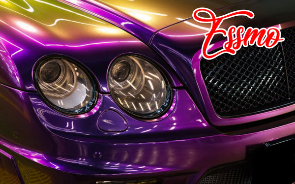 PET Galaxy Dust Gloss Celestial Unicorn Color Shift Vinyl Wrap