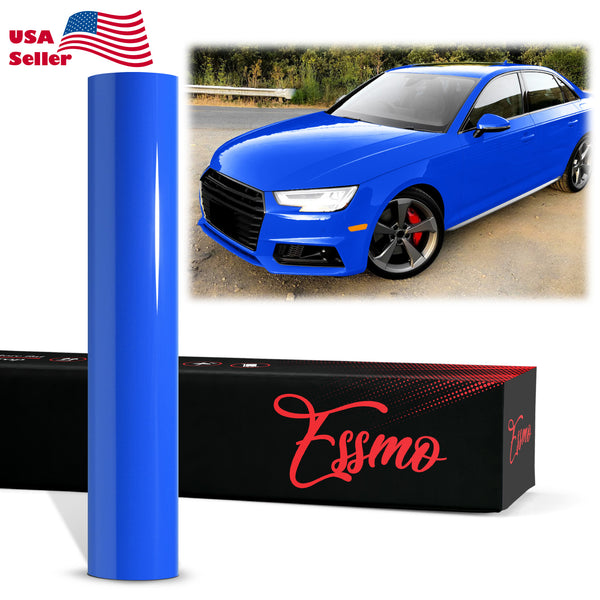 PET Super Gloss Sapphire Blue Vinyl Wrap