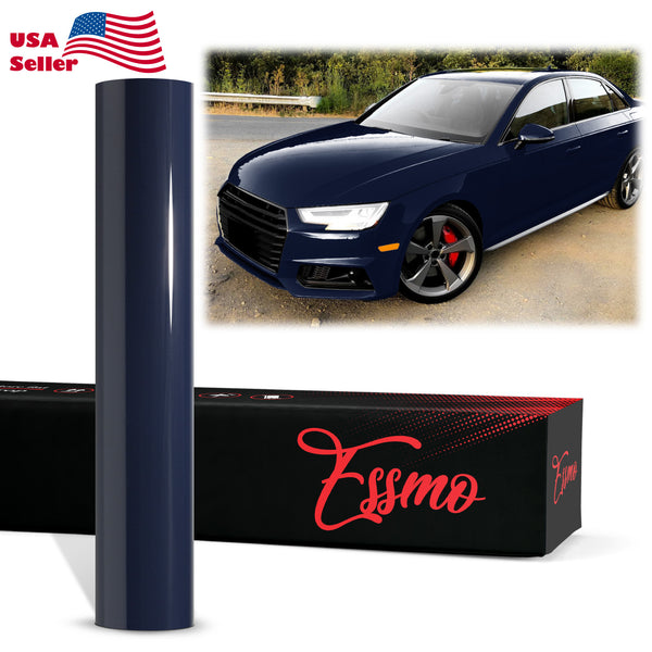 PET Super Gloss Midnight Blue Vinyl Wrap