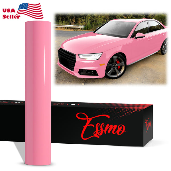 PET Super Gloss Light Pink Vinyl Wrap