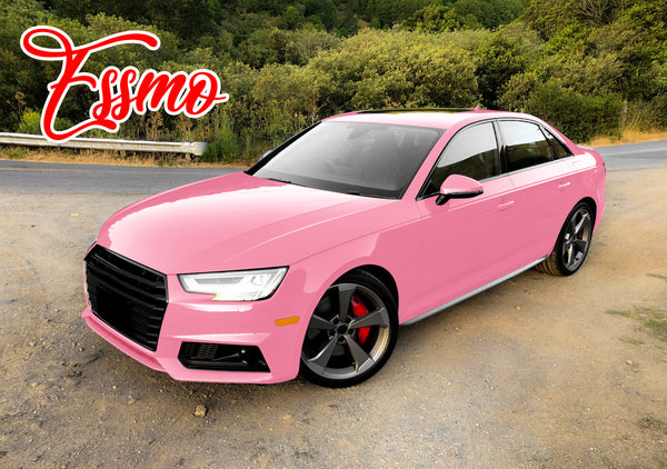PET Super Gloss Light Pink Vinyl Wrap