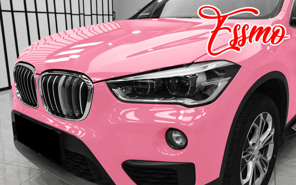PET Super Gloss Light Pink Vinyl Wrap