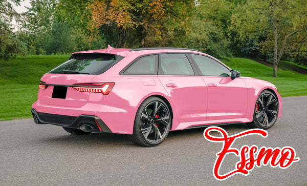 PET Super Gloss Light Pink Vinyl Wrap
