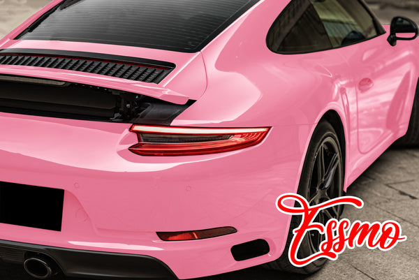 PET Super Gloss Light Pink Vinyl Wrap