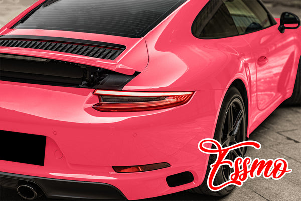 PET Super Gloss Beet Red Vinyl Wrap