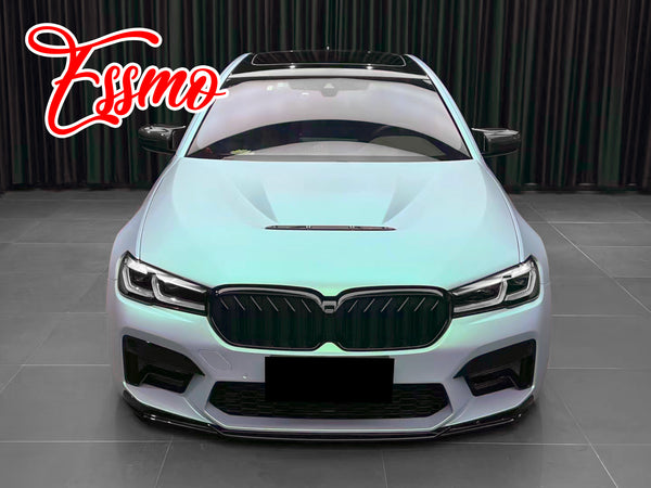 PET Space Candy Matte Platinum Green Vinyl Wrap