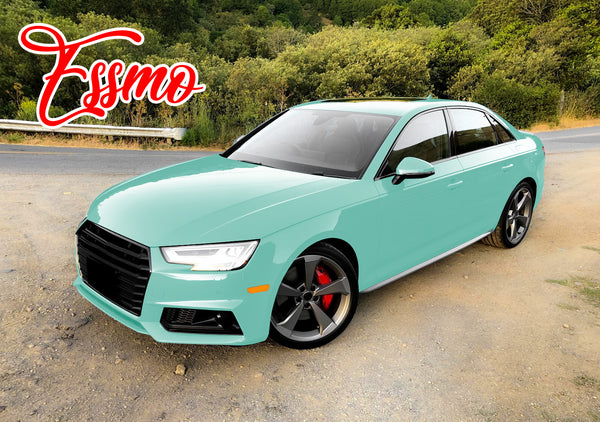 PET Super Gloss Sagano Green Vinyl Wrap