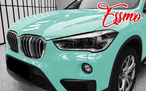 PET Super Gloss Sagano Green Vinyl Wrap