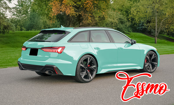 PET Super Gloss Sagano Green Vinyl Wrap