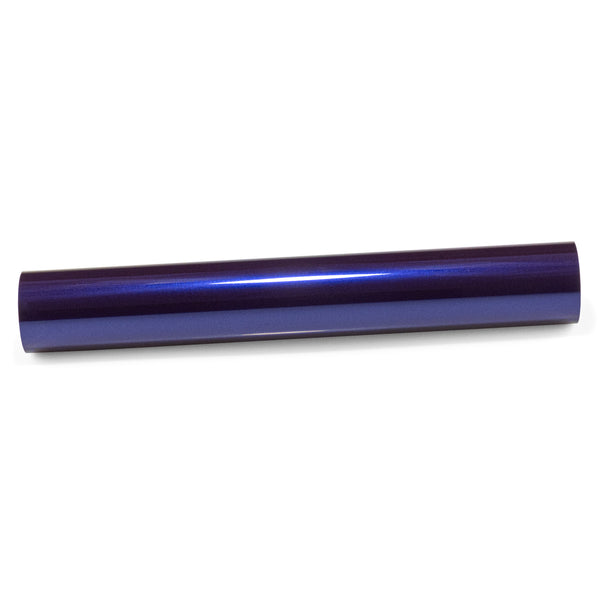PET Super Gloss Metallic Royal Indigo Blue Vinyl Wrap