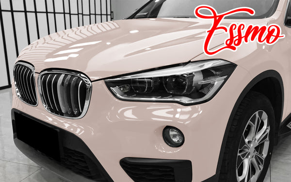 PET Super Gloss Uyuni Salt Pink Vinyl Wrap