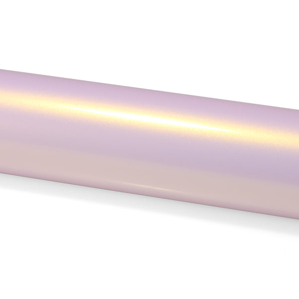 PET Space Candy Gloss Glaze Pink Gold Vinyl Wrap