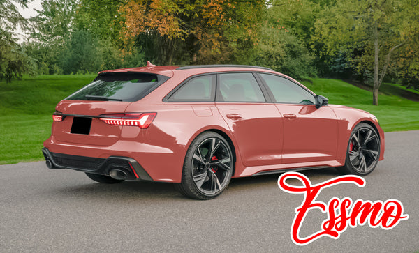 PET Super Gloss Morganite Red Vinyl Wrap