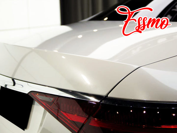 PET Super Gloss Metallic Shell White Vinyl Wrap