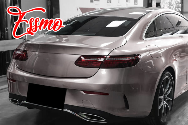 PET Super Gloss Metallic Battle Gray Vinyl Wrap