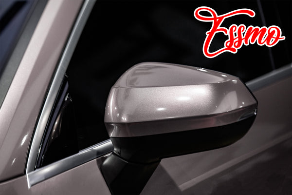 PET Super Gloss Metallic Battle Gray Vinyl Wrap