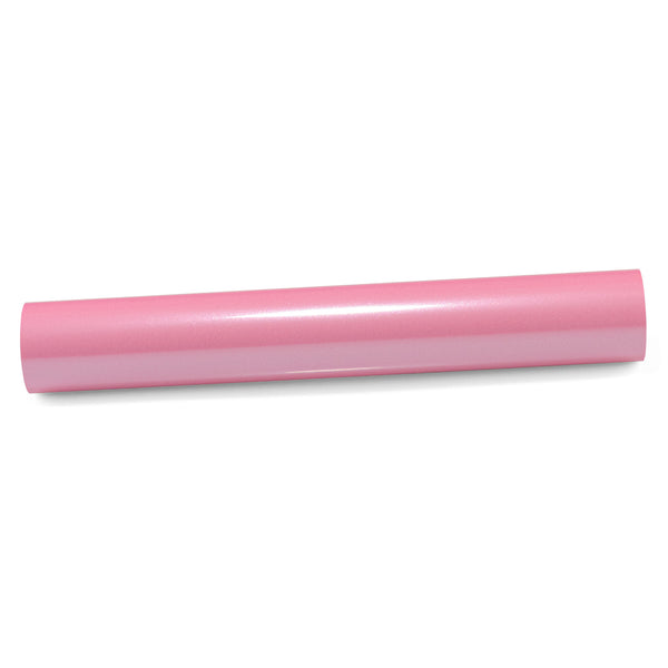 PET Super Gloss Metallic Petal Pink Vinyl Wrap