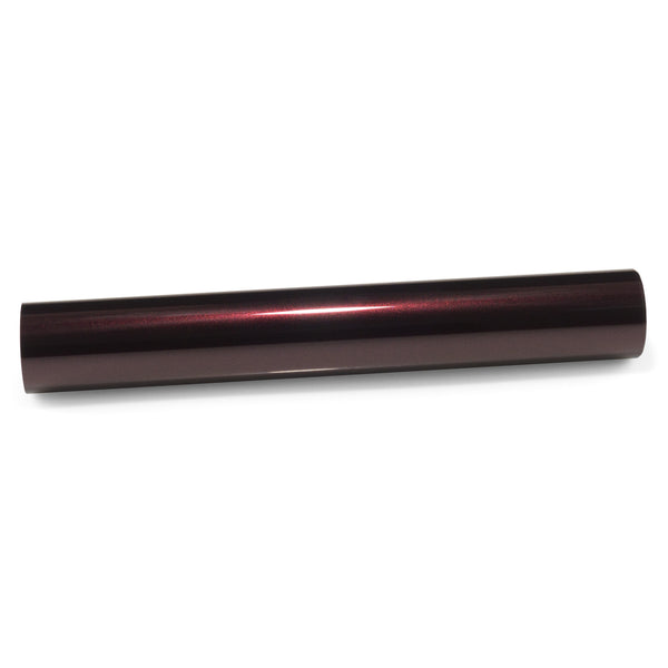 PET Super Gloss Metallic Rose Black Vinyl Wrap