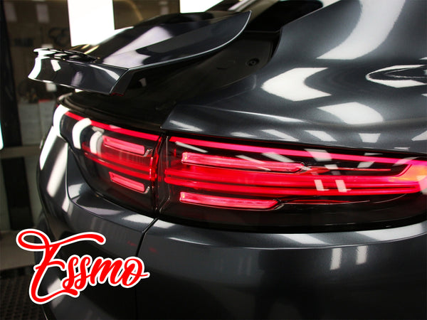 PET Super Gloss Metallic Shadow Gray Vinyl Wrap