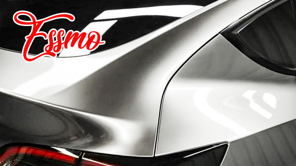PET Liquid Metallic Chrome Silver Vinyl Wrap