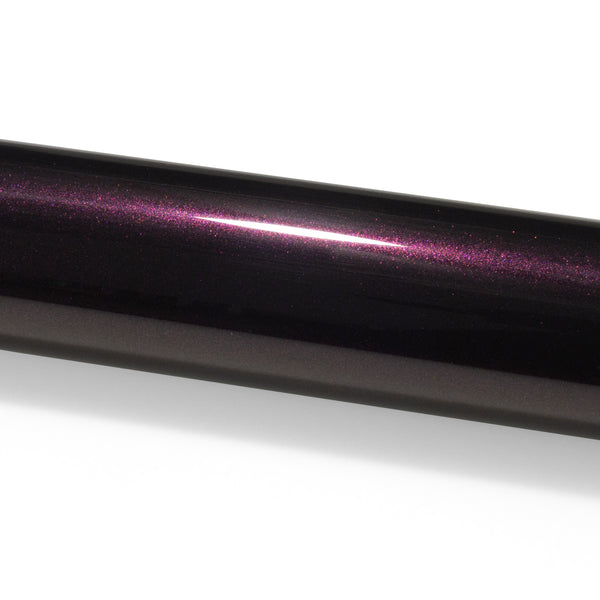 PET Super Gloss Metallic Midnight Magenta Vinyl Wrap