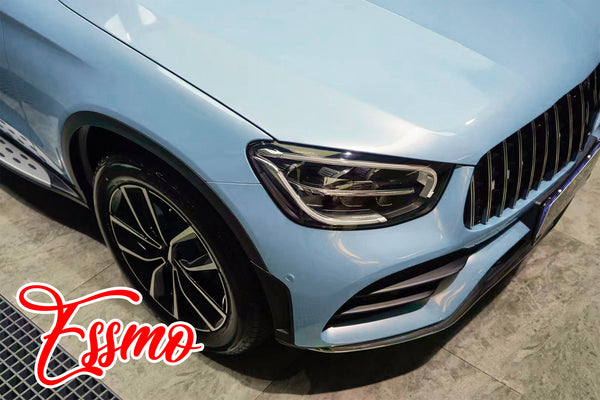 PET Super Gloss Metallic Crystal Blue Vinyl Wrap