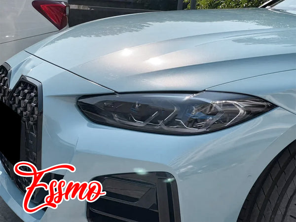 PET Super Gloss Metallic Crystal Blue Vinyl Wrap