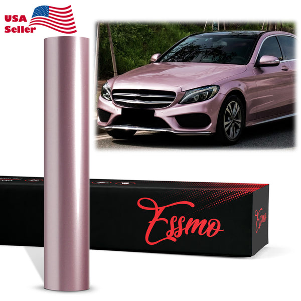 PET Super Gloss Metallic Passion Pink Vinyl Wrap