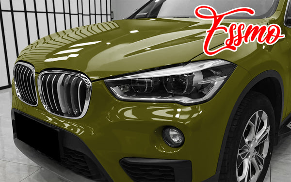 PET Super Gloss Military Green Vinyl Wrap