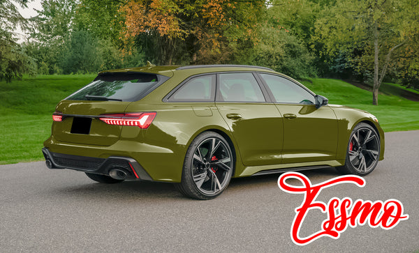 PET Super Gloss Military Green Vinyl Wrap